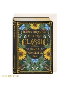 Поздравителна картичка  "Честит рожден ден на истинската класика, прекрасен ден!"